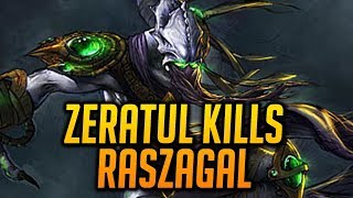 Zeratul Kills Raszagal Matriarch of the Dark Templar  Starcraft Remastered [upl. by Jaquenette937]