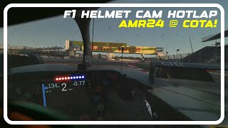 Assetto Corsa  Formula Alpha 2024 At COTA Hotlap Real TV helmet cam mod [upl. by Sev571]