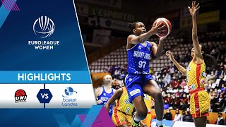 Spar Girona  Basket Landes  Highlights  EuroLeague Women 202122 [upl. by Persson470]