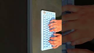 Epomaker Tide75 Creamy Sound ASMR keyboard shorts [upl. by Clair]