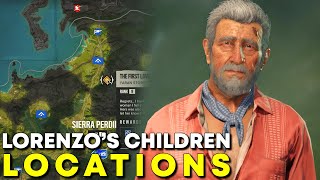 FAR CRY 6  All Lorenzos Children Locations  The Seeds Of Love Mission Map [upl. by Melc]