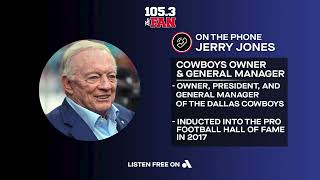 Jerry Jones on 1053 The Fan 111524  Dallas Cowboys 2024 [upl. by Aimac]