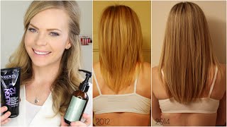 Hair Care Products amp Tips for Growing Long Hair [upl. by Naibaf]