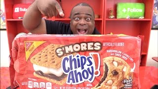 SMORES CHIPS AHOY TASTE TEST [upl. by Annadiane]