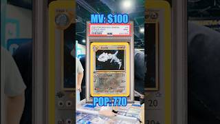 Quick turnaround on this 1st Edition Steelix Pokemon Card at Collectacon Atlanta pokemoncards [upl. by Martens]