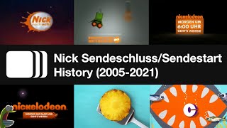 Nick SendeschlussSendestart History 20052021 [upl. by Cad275]