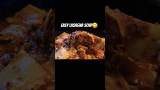 HOW To MAKE LASAGNA SOUP trending cook diy foryou foodshorts [upl. by Diarmid]