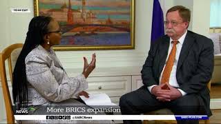 Russian Ambassador to South Africa Ilya Rogachevs interview with Sophie Mokoena [upl. by Odanref]