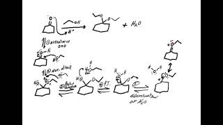 Acetal formation mechanism [upl. by Nolahp]