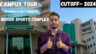 Teerthanker Mahaveer Medical college  CAMPUS TOUR  Cutoff Neet 2024  low cutoff Private college [upl. by Sherj]