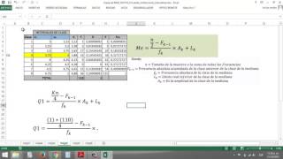 Cuartiles Deciles y Percentiles para DATOS AGRUPADOS [upl. by Mike]