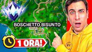 Atterro per 1 ORA a BOSCHETTO BISUNTO in Ranked Stagione OG Fortnite ITA [upl. by Tekla]