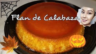 Flan de Calabaza RECETA [upl. by Edas]