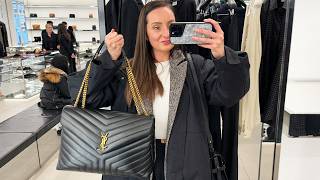 85 OFF BAGS 🔥 LUXURY SHOPPING VLOG BICESTER VILLAGE ft YSL Gucci Dior [upl. by Allenrad]