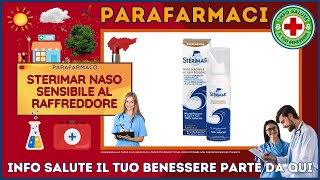 🩺 STERIMAR NASO SENSIBILE AL RAFFREDDORE Parafarmaco a cosa serve   Foglietto Illustrativo [upl. by Ecahc]