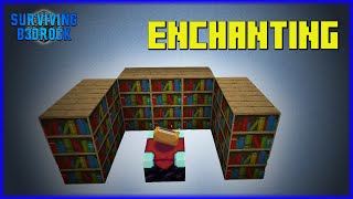 How to ENCHANT in Minecraft Surviving Bedrock A Complete Survival Guide minecraft [upl. by Donela]