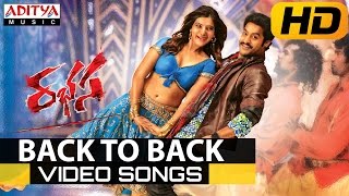 Rabhasa Video Songs Back To Back  Jr Ntr Samantha Pranitha [upl. by Anigger41]