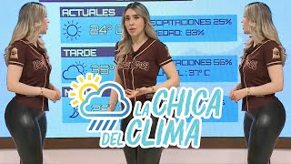 El clima de hoy con Marisol Dovala 😍  La chica del clima TVP [upl. by Caylor]