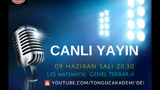 CANLI YAYIN  LYS MATEMATİK GENEL TEKRARII [upl. by Ethelyn]