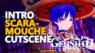 First Scaramouche Cutscene Genshin Impact [upl. by Heilman]