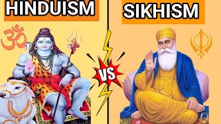 Hinduism vs Sikhism  Religion Comparison Dharmic Religion [upl. by Ytram]