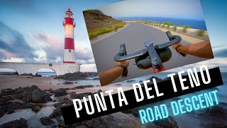 Punta de Teno road descent 92kmh max [upl. by Edythe151]