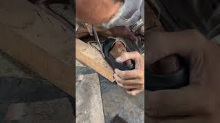 Making penny loafers with high arch custommade bespoke handmade leathercraft diy shorts usa [upl. by Coltin927]