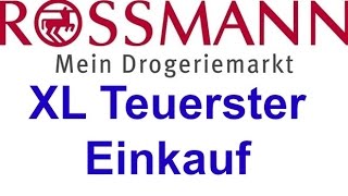 Rossmann HAUL und einige Worte an euch [upl. by Elin]