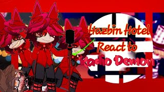 Hazbin Hotel react to Alastor  11  Read description  BeautifulRose [upl. by Arnelle]