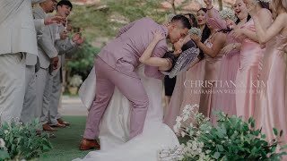 The Wedding of Christian amp Kim Hillcreek Gardens Tagaytay [upl. by Chita940]