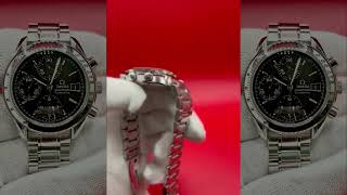 Omega Speedmaster Chronograph Date 39mm Black Dial 35135000 [upl. by Henryk]