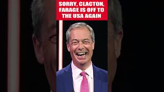 Farage Grifting in the USA Again shorts [upl. by Auhsej254]