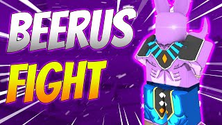 NEW BEERUS BOSS FIGHT Dragon Blox Ultimate Roblox UPDATE [upl. by Berthoud]