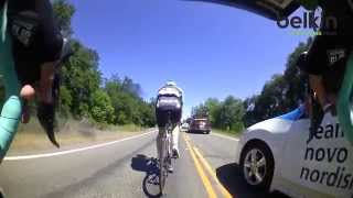 ATOC2014  VIDEO  Team Belkin Bike Cams Stage 1 Amgen Tour of California [upl. by Cavill]