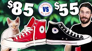 Converse All Star VS Chuck 70 CUT IN HALF [upl. by Rodavlas244]