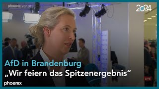 LTW Brandenburg Interview mit Alice Weidel und HansChristoph Berndt AfD [upl. by Eikcir]