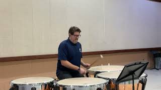 2025 HS Timpani Etude [upl. by Steep]