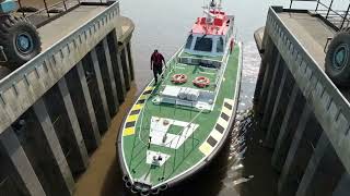 Wisbech harbour pilot Sutton Bridge to Wisbech [upl. by Airotnahs]