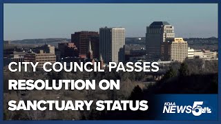 City Council passes resolution saying Colorado Springs is not a sanctuary city for migrants [upl. by Oneladgam212]