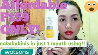 AVININE WHITE EXTRA HONEST QUICK REVIEW PhilippinesJhaJha [upl. by Giuliana]