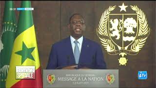 Discours Macky Sall en Wolof [upl. by Borek574]