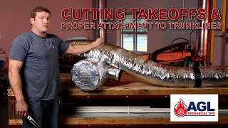 Cutting takeoffs and proper attachment to trunklines Mechanical Training  104 [upl. by Janifer]