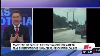 13Sep24 Entrevista Gerardo Escamilla Secretario de Seguridad de NL Violencia en zona citrícola [upl. by Yorgos405]