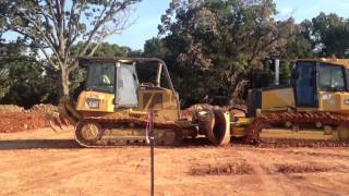 Cat D6K vs Deere 700J [upl. by Goles629]