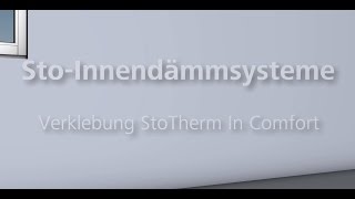 Innendämmung  StoTherm In Comfort [upl. by Macmullin]