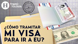 ¿Cómo tramitar mi visa para Estados Unidos Te decimos requisitos documentos y costo  Tramitología [upl. by Anson691]