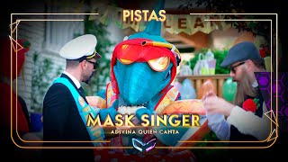 Las pistas de Tiburón  Pista 3  Mask Singer Adivina quién canta [upl. by Ymma]