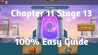 Lords Mobile Vergeway Chapter 11 Stage 13 [upl. by Denison]