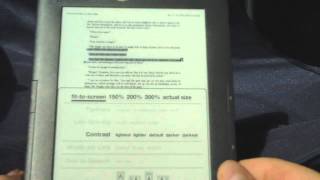 Kindle 3 PDF Review [upl. by Gorden]