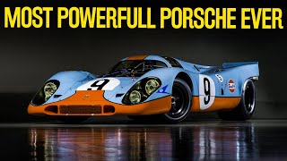 Porsche 917 The Flat 12 Beast that Conquered Ferrari [upl. by Aisatsan]